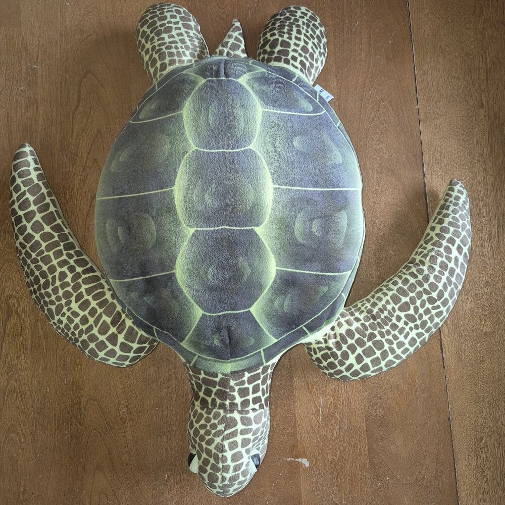 Brand new whitout tag Wyland Foundation big turtle tortoise plush